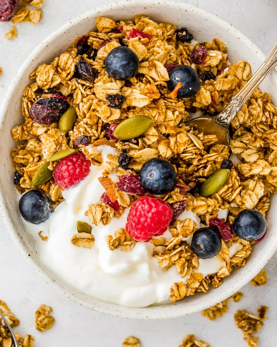 Maple Syrup Granola