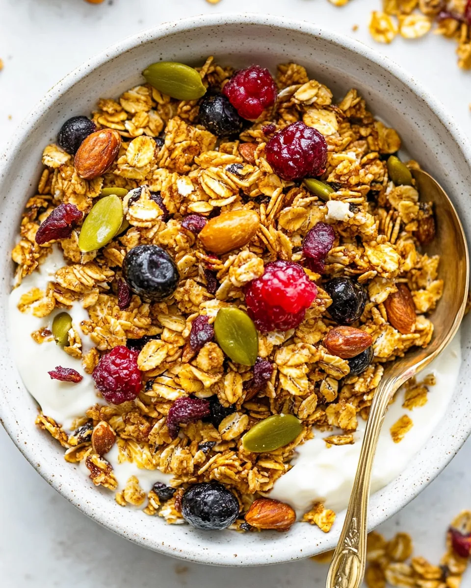 Maple Syrup Granola