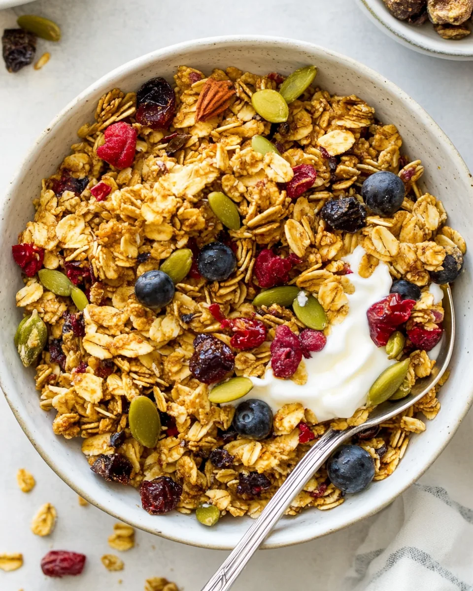 Maple Syrup Granola