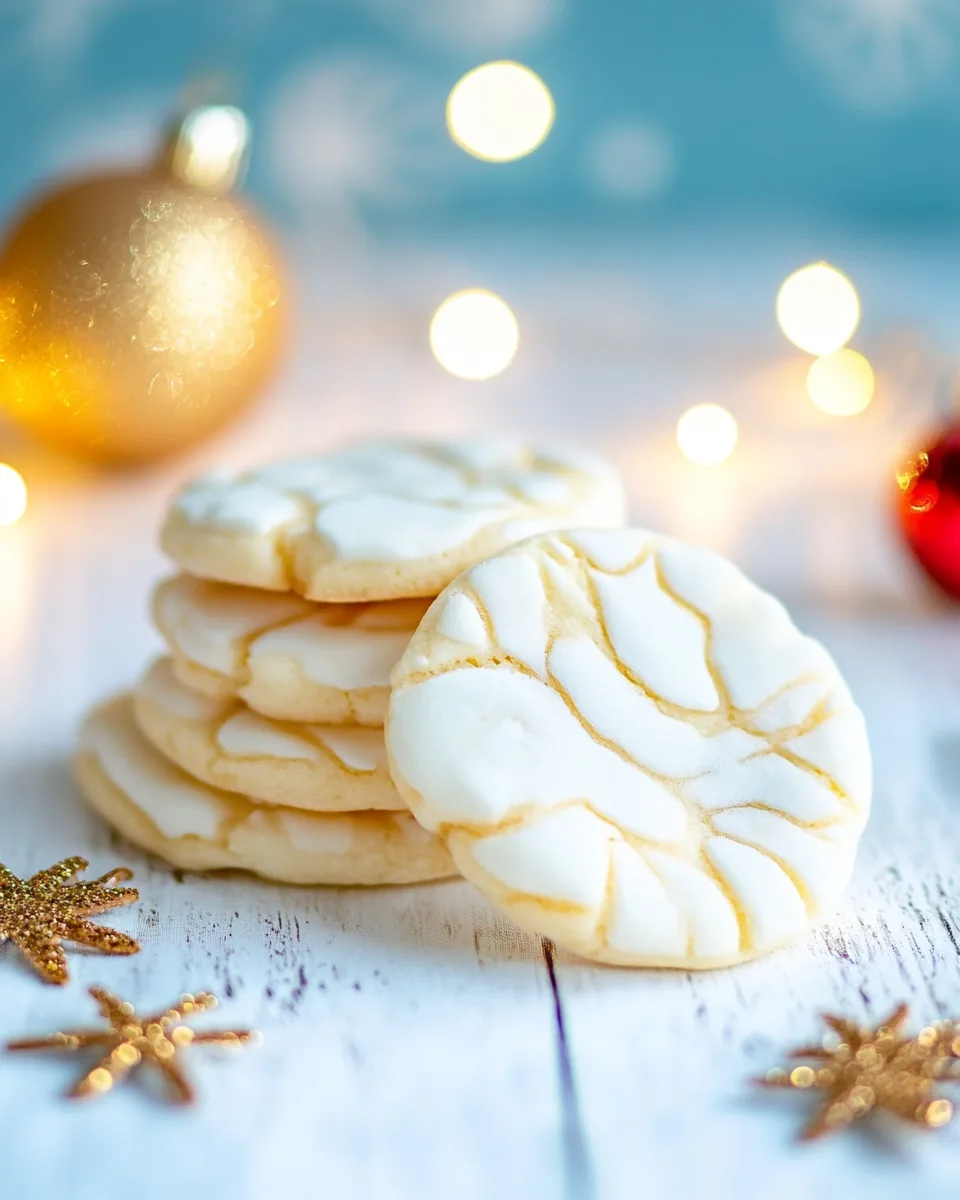 Marbled Christmas Butter Cookies