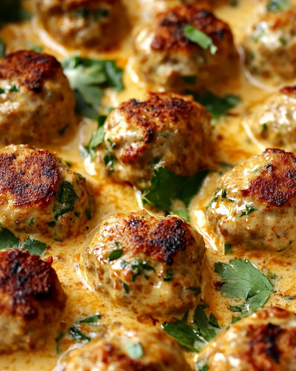 Marry Me Chicken Meatballs