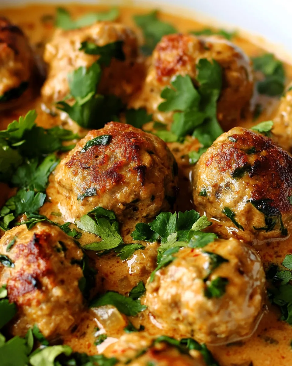Marry Me Chicken Meatballs