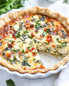 Marry Me Chicken Quiche