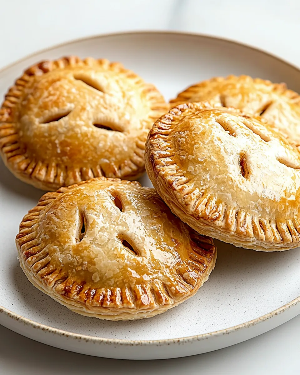 Marzipan Pear Hand Pies