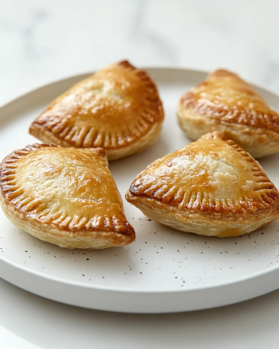 Marzipan Pear Hand Pies