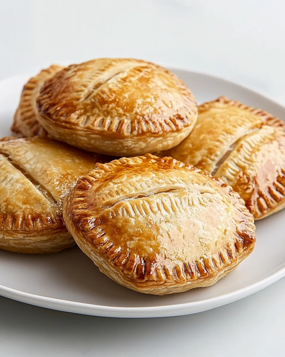Marzipan Pear Hand Pies