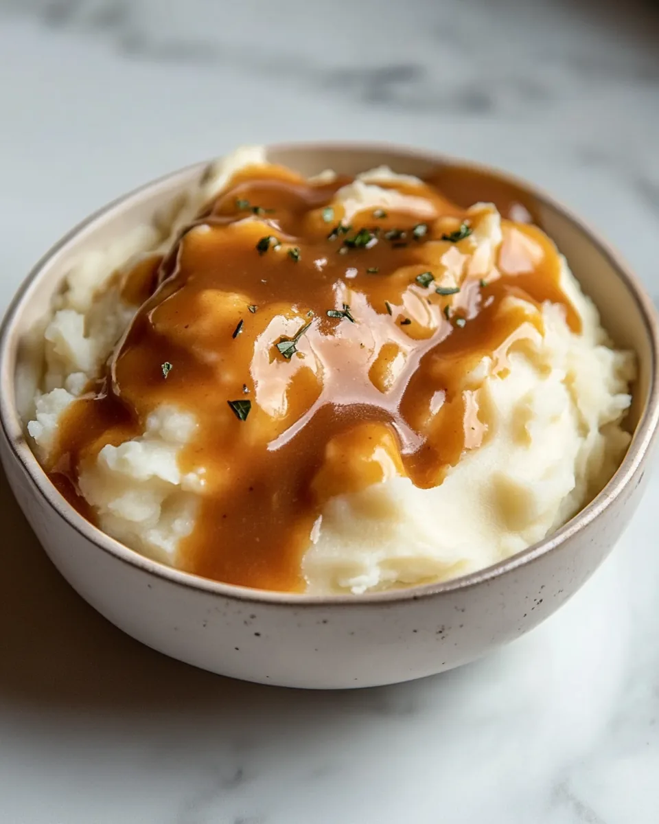 Mashed Potatoes and Gravy