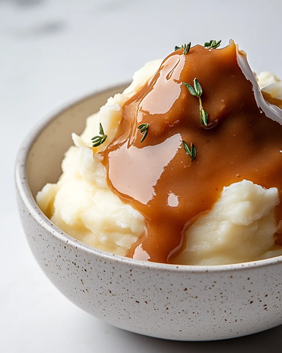 Mashed Potatoes and Gravy