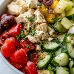 Mediterranean Chicken Hummus Bowls