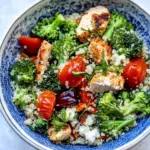 Mediterranean Chicken Quinoa Bowl