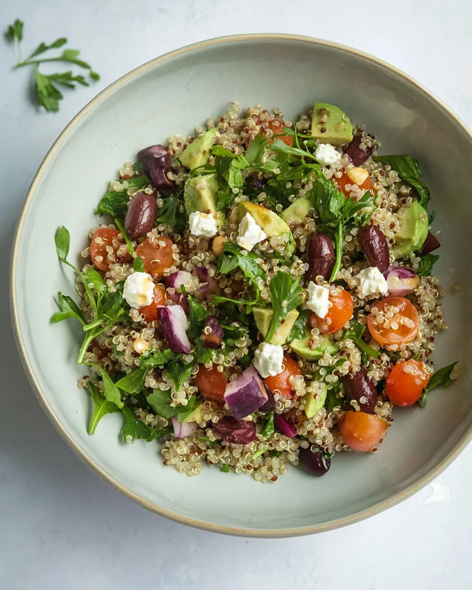 Mediterranean Quinoa Salad