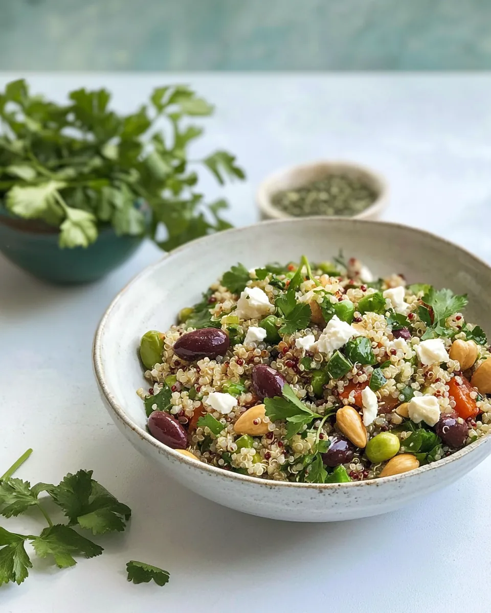 Mediterranean Quinoa Salad