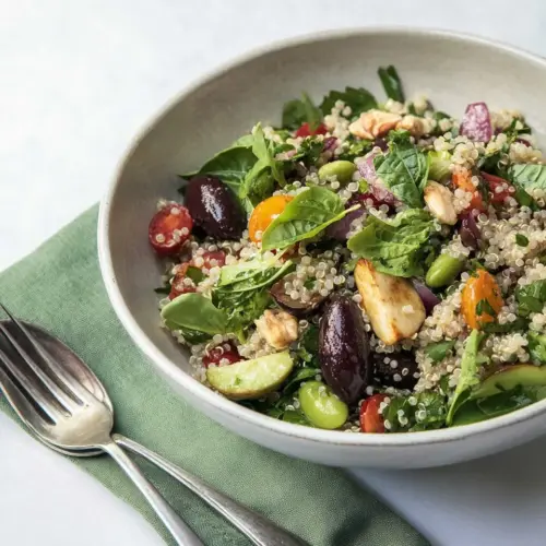 Mediterranean Quinoa Salad
