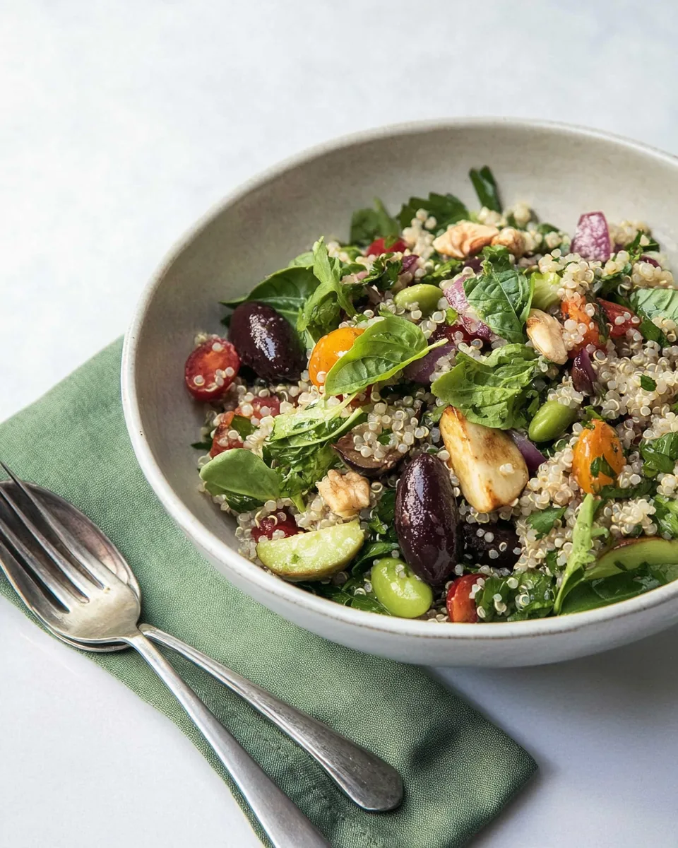 Mediterranean Quinoa Salad