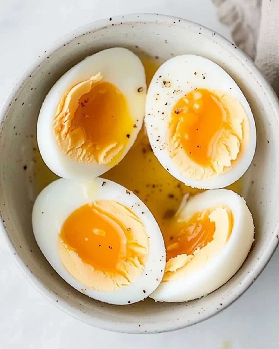 Medium Boiled Eggs Recipe