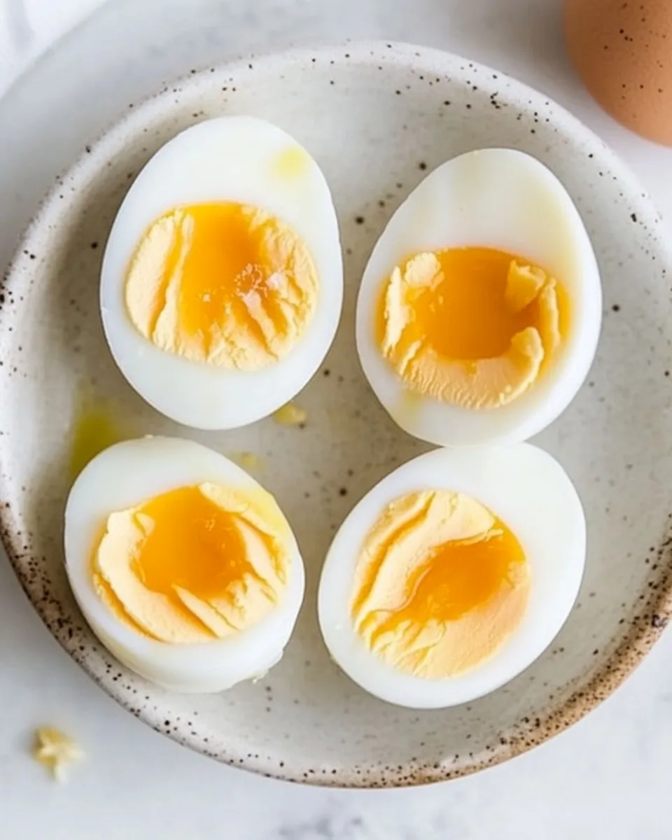 Medium Boiled Eggs Recipe