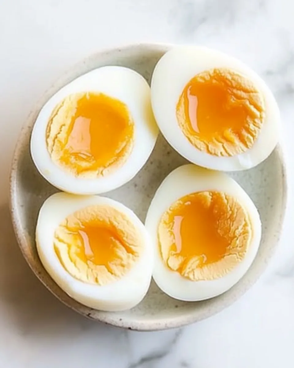 Medium Boiled Eggs Recipe