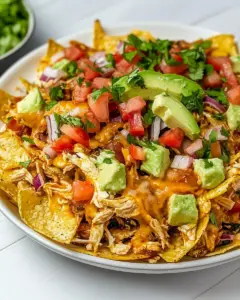 Mexican Chicken Nachos