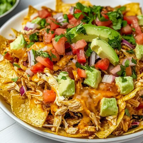 Mexican Chicken Nachos