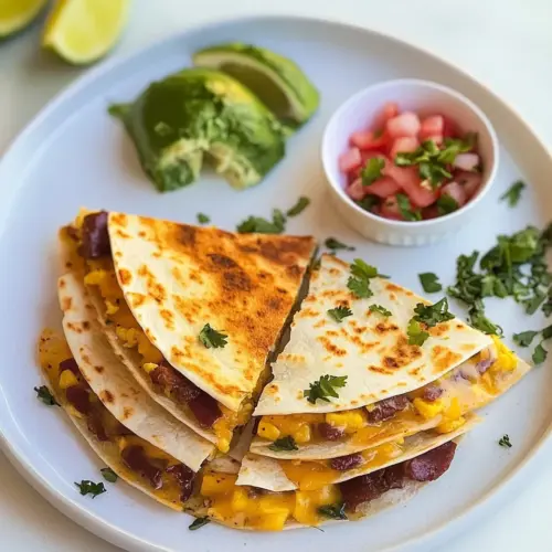 Mexican Egg Cheese Quesadilla