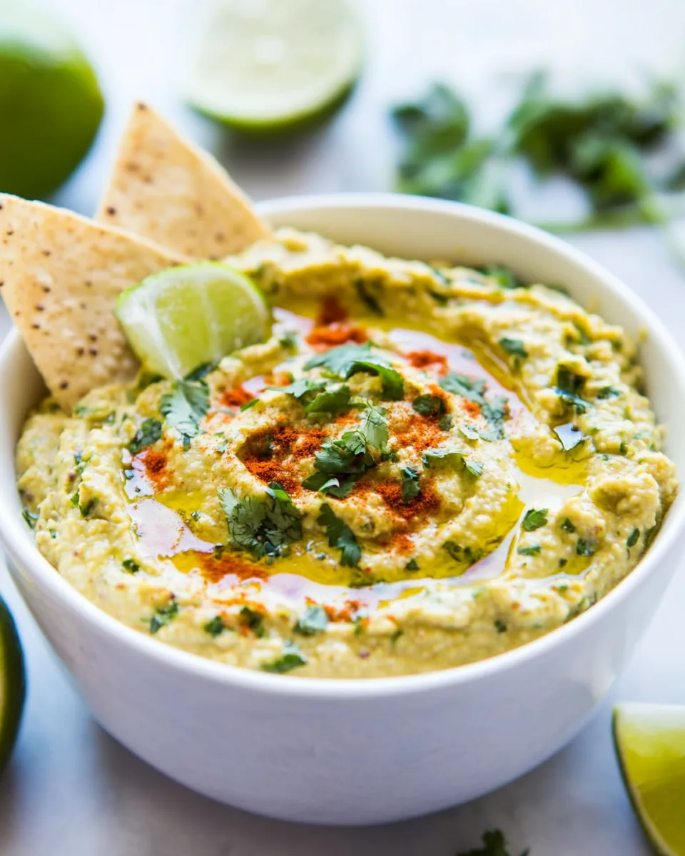 Mexican Lentil Homemade Hummus