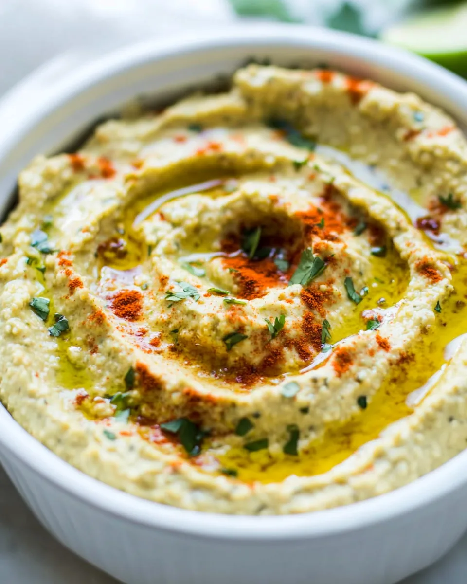 Mexican Lentil Homemade Hummus