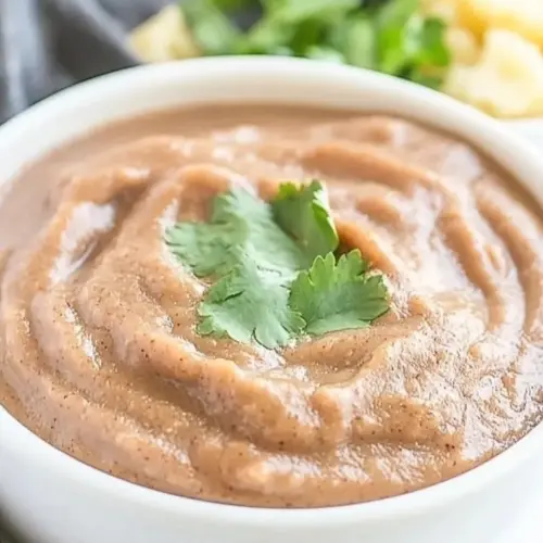 Mexican Style Crock Pot Refried Beans