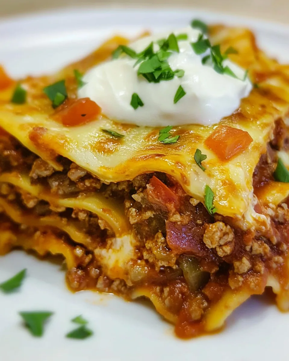 Mexican Style Lasagna