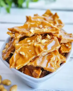Microwave Peanut Brittle Recipe