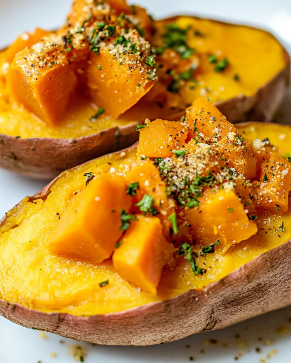 Microwave Sweet Potato