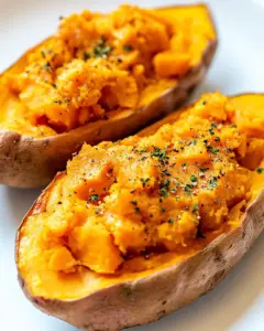 Microwave Sweet Potato