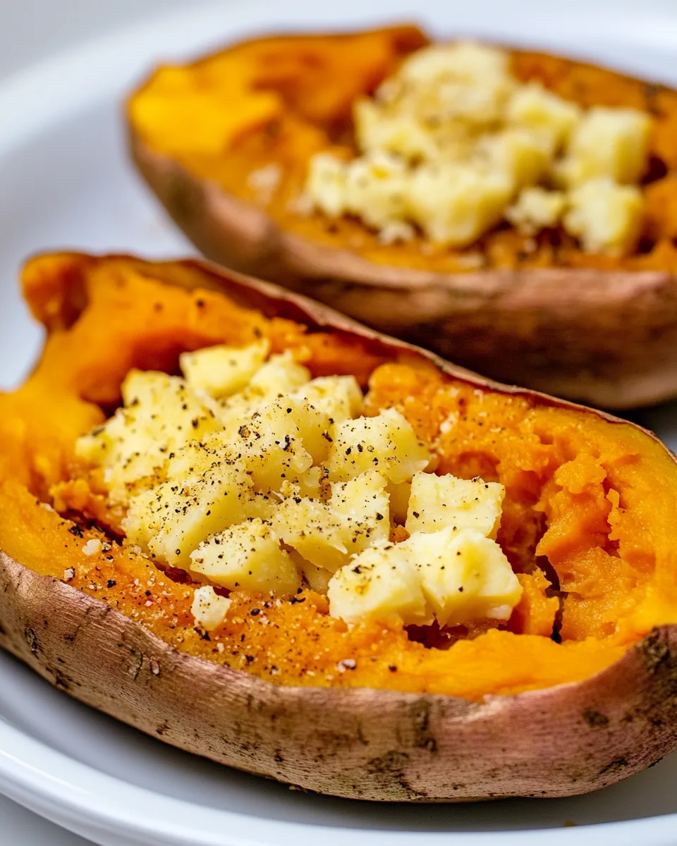 Microwave Sweet Potato
