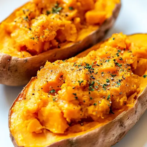 Microwave Sweet Potato