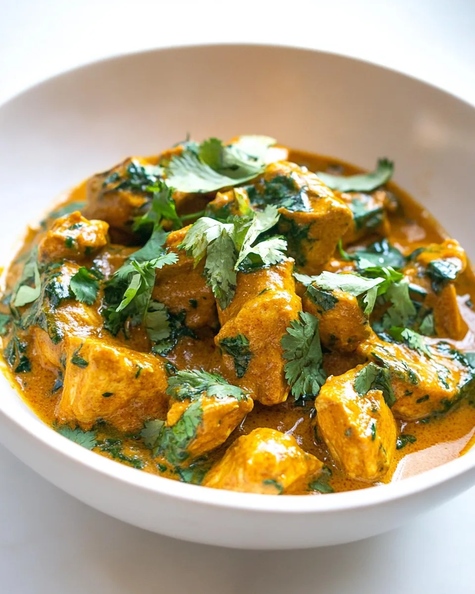 Mild Creamy Butter Chicken Curry