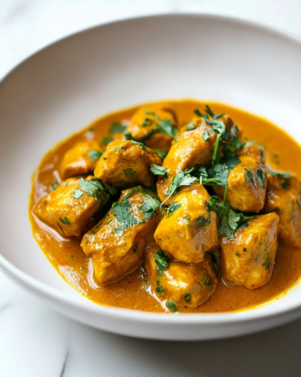 Mild Creamy Butter Chicken Curry