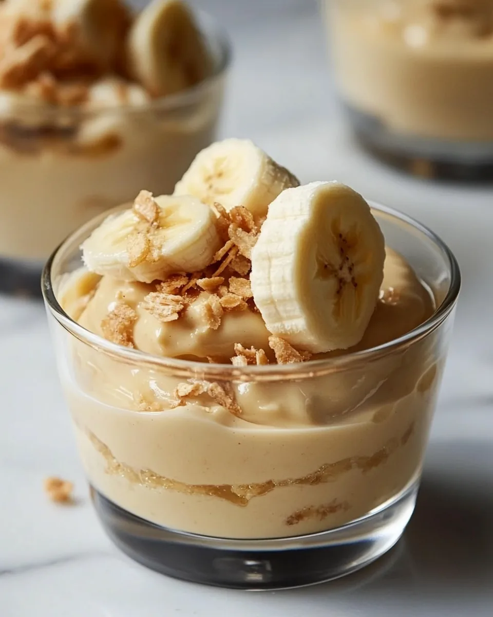 Mini Banana Pudding