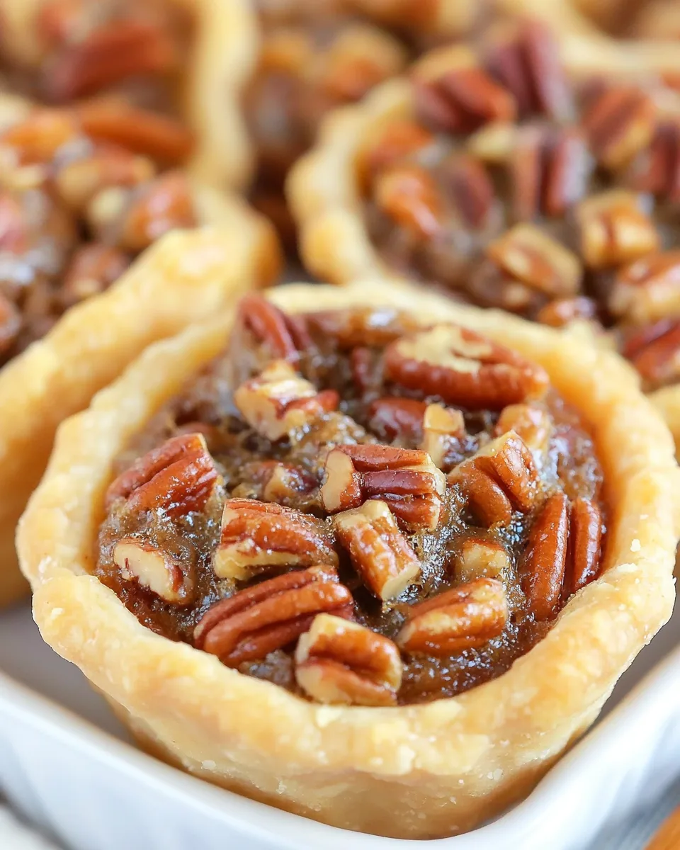 Mini Pecan Pie Tarts