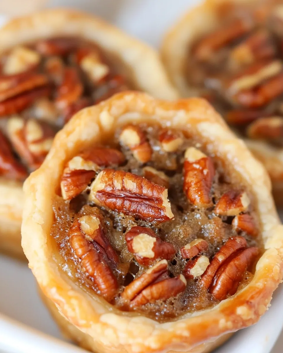 Mini Pecan Pie Tarts