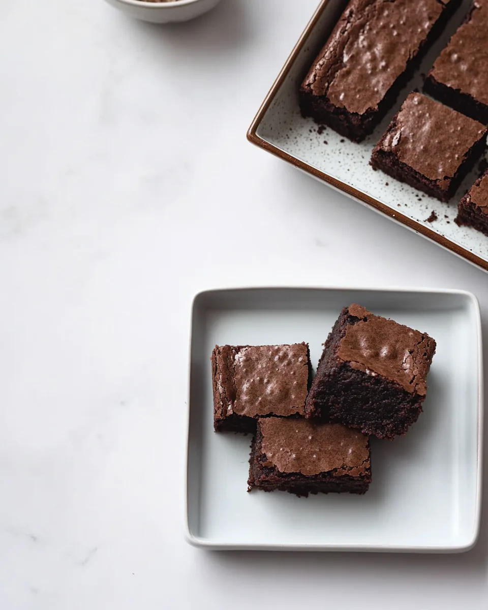 Miso Brownies