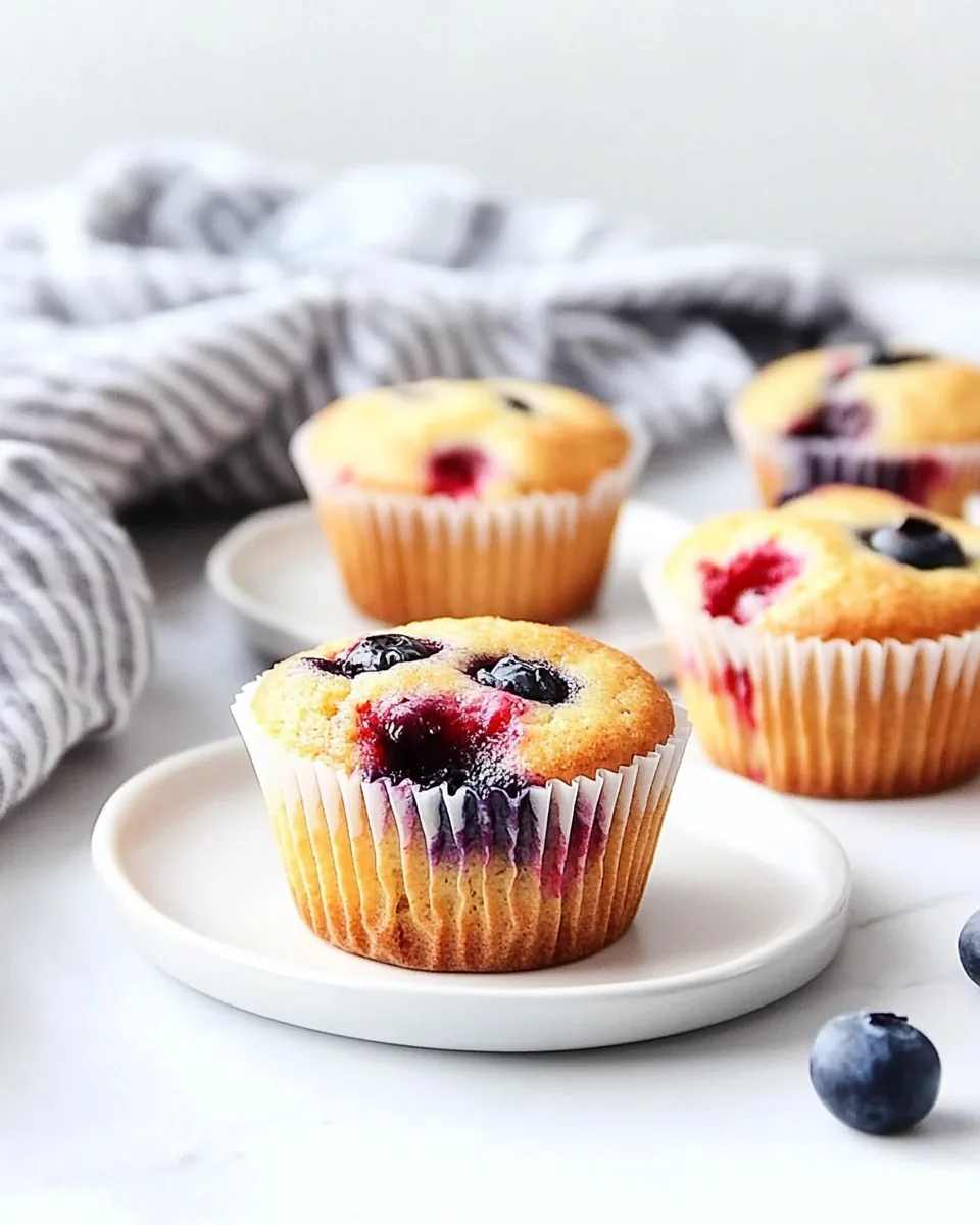 Mixed Berry Muffins
