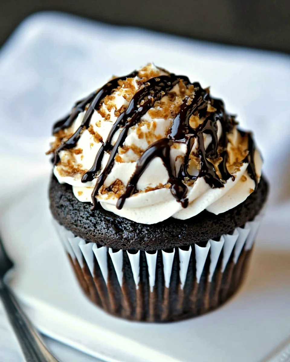 Mocha Coconut Frappuccino Cupcakes