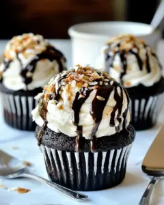 Mocha Coconut Frappuccino Cupcakes