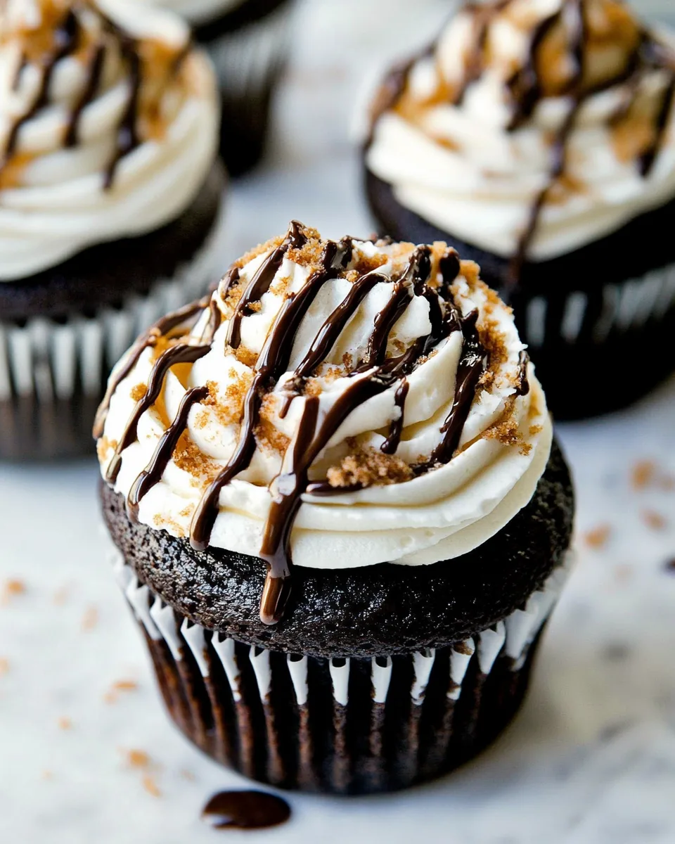 Mocha Coconut Frappuccino Cupcakes