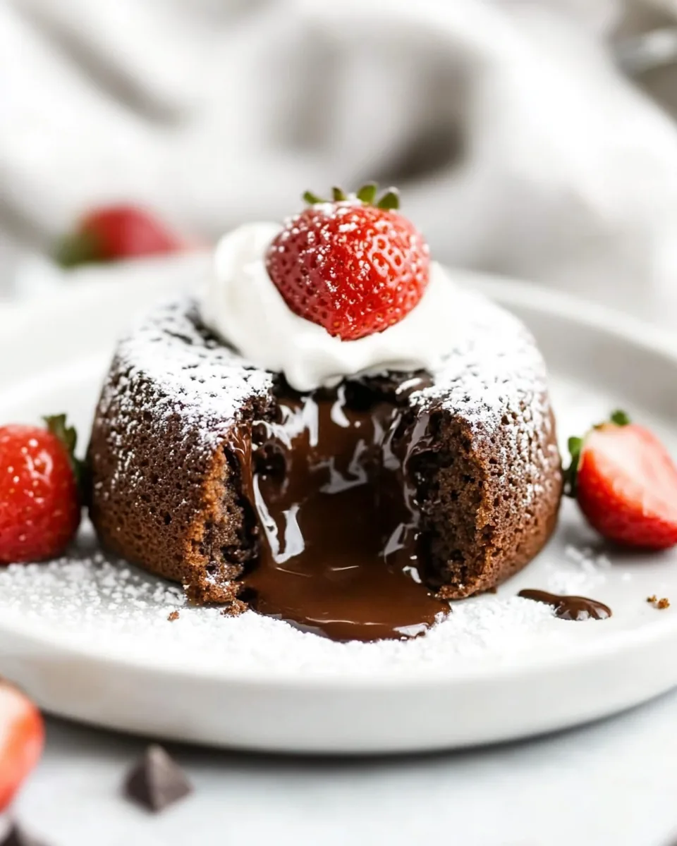 Molten Chocolate Lava Cake