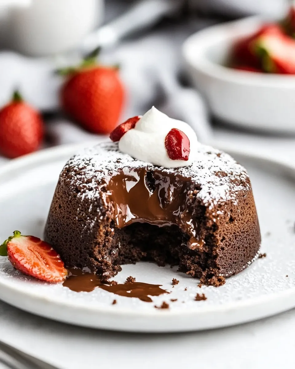 Molten Chocolate Lava Cake