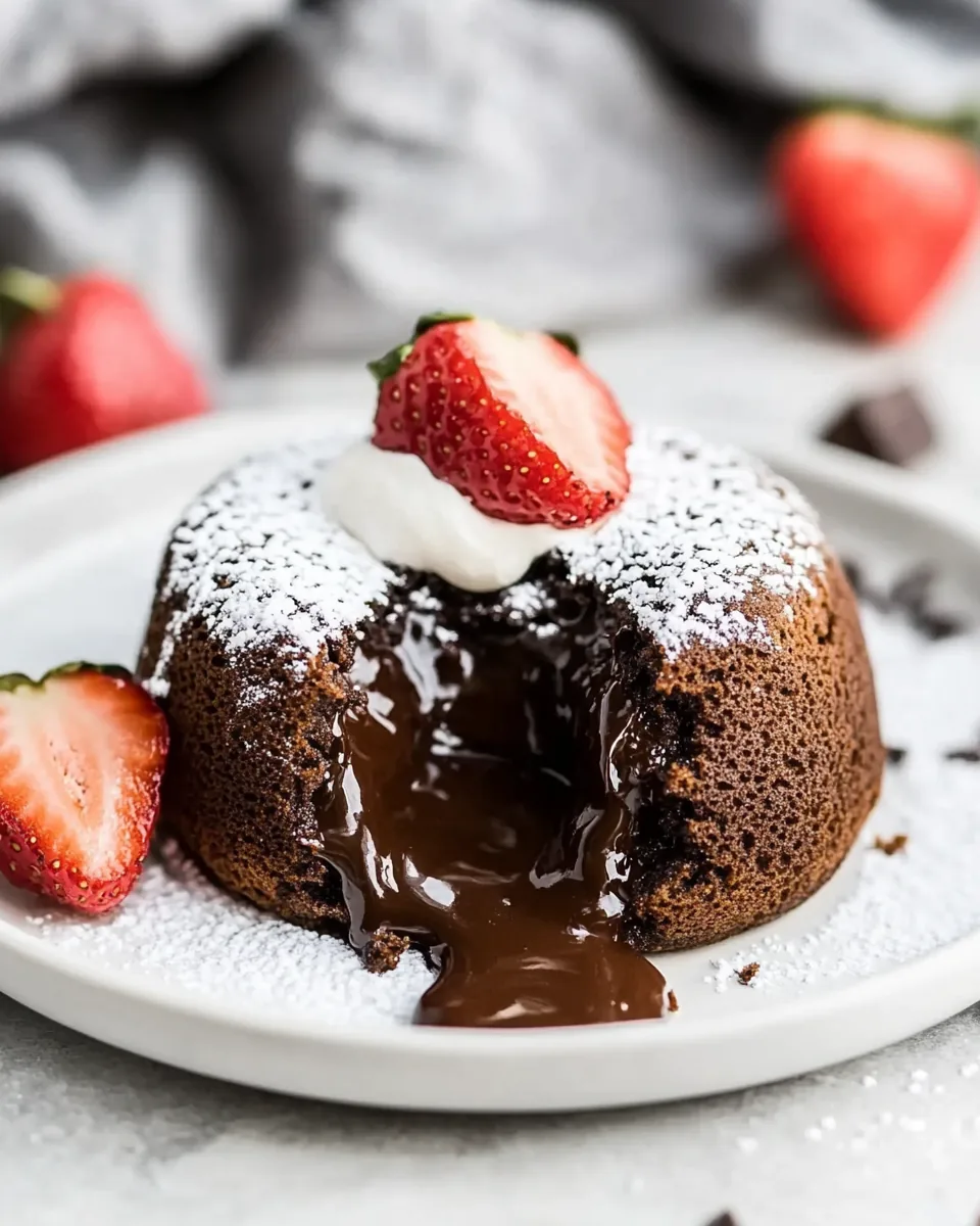 Molten Chocolate Lava Cake