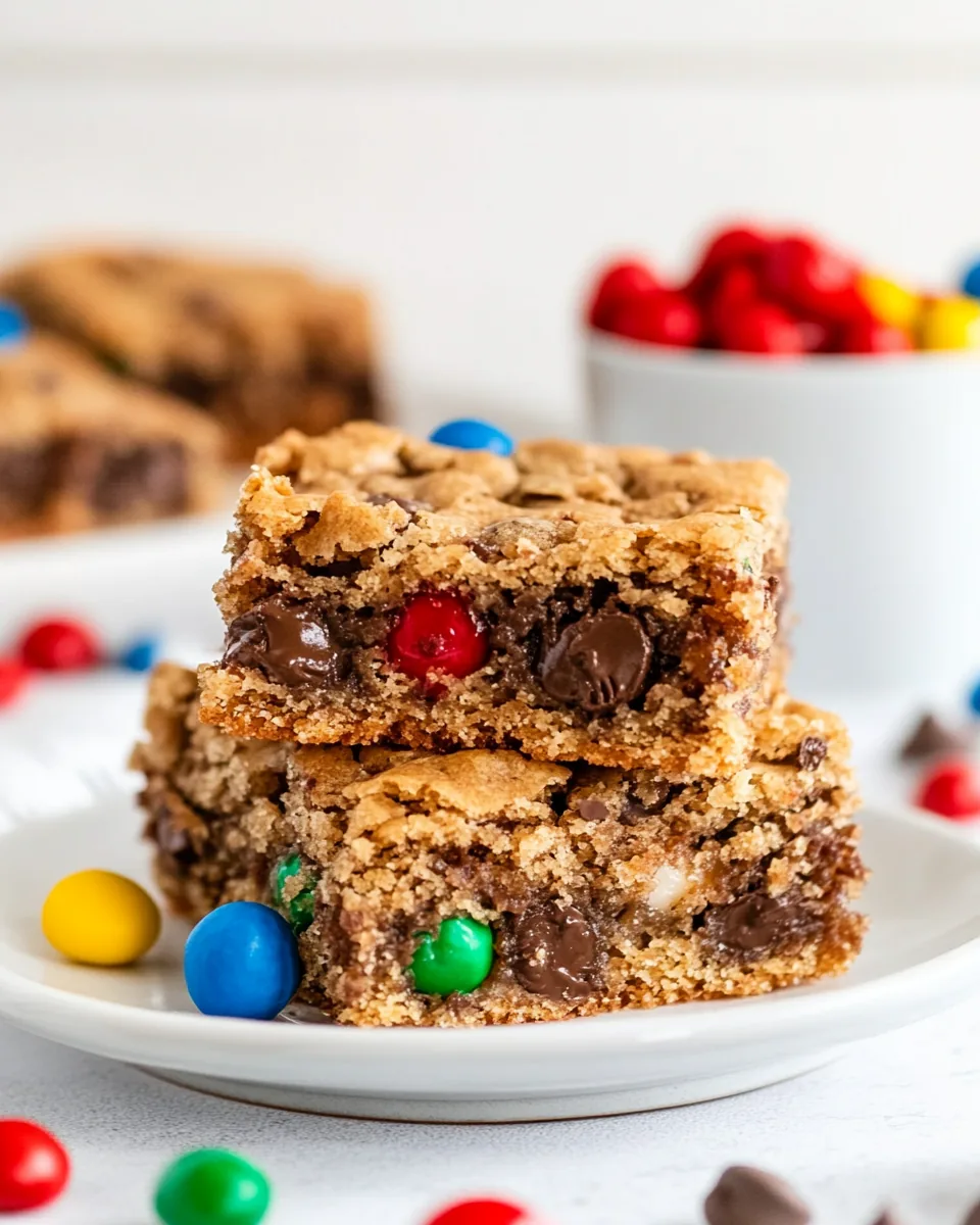 Monster Cookie Bars