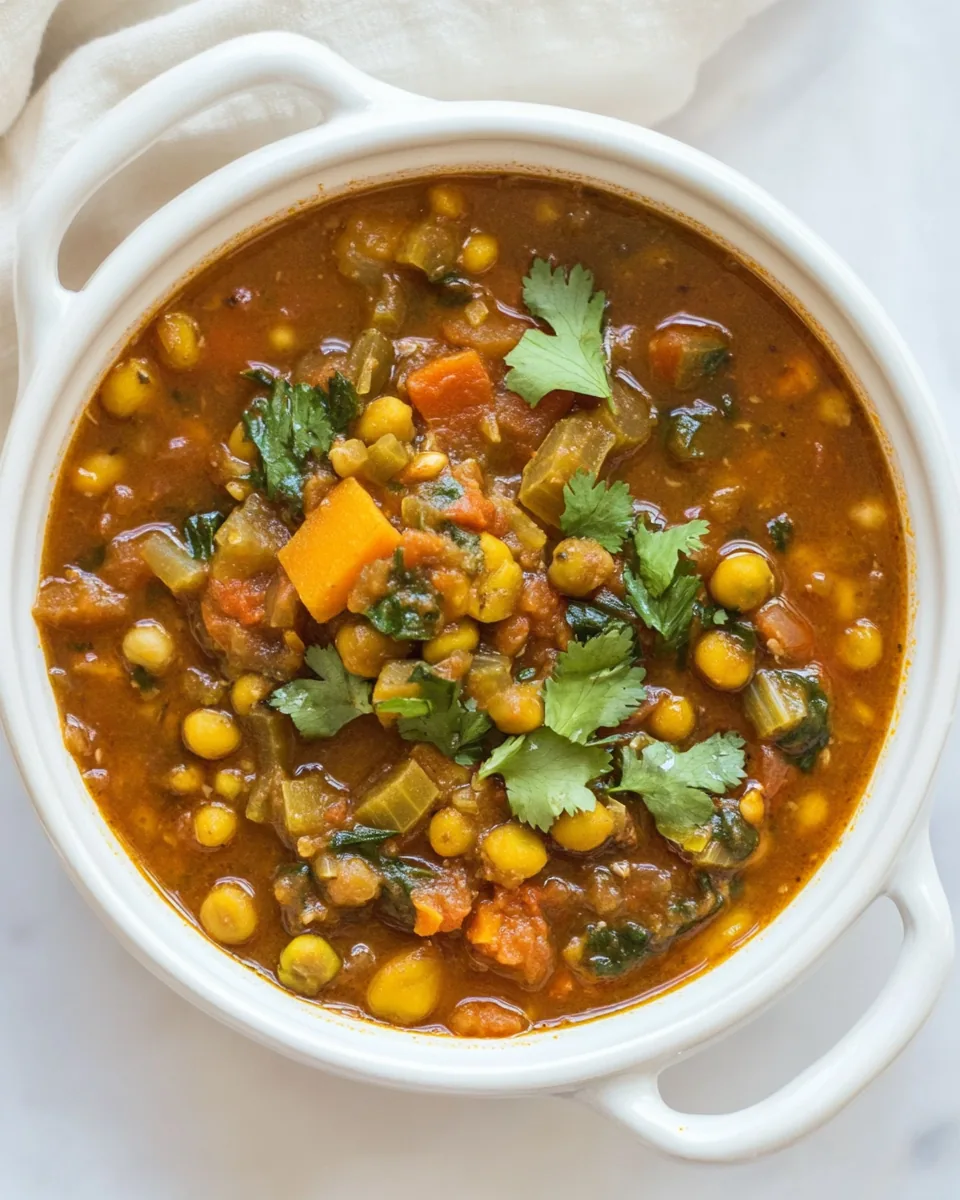 Moroccan Harira Detox Soup
