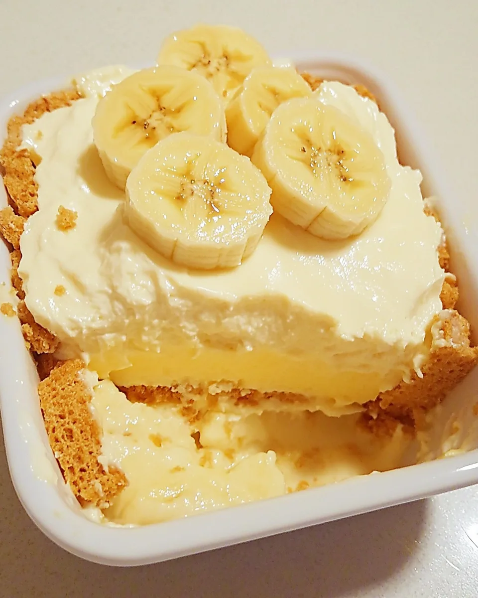 Nilla Wafers Banana Cream Dessert