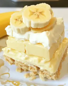 Nilla Wafers Banana Cream Dessert